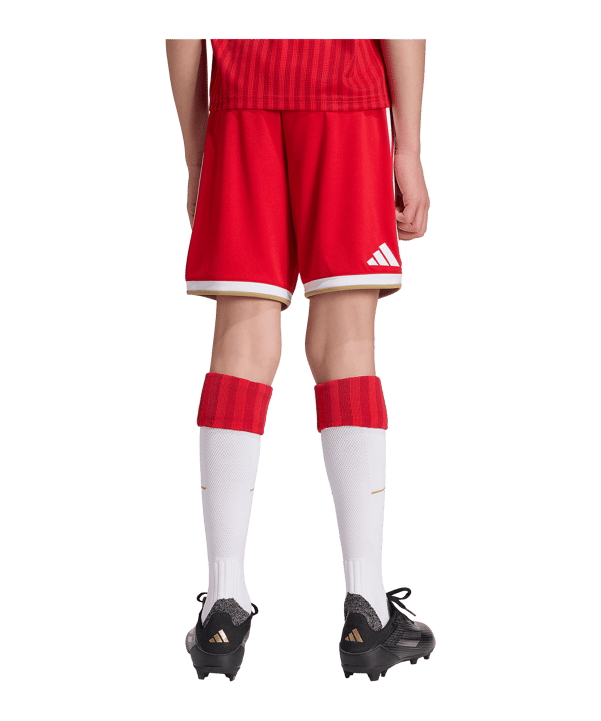 adidas FC Bayern München Short Home 2026/2027 Kids Rot - rot