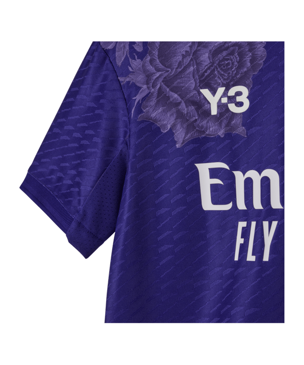 adidas Real Madrid Y3 Auth. Trikot 4th 2023/2024 Kids Lila - lila