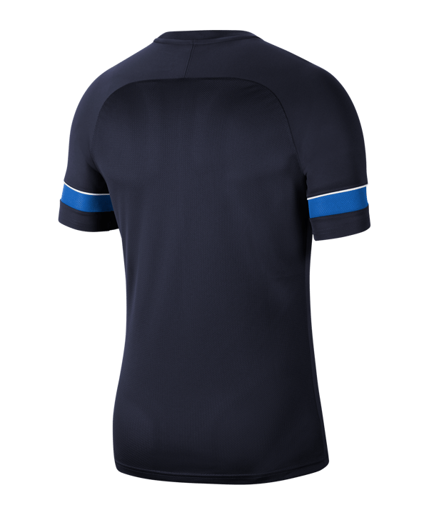 Nike Academy 21 T-Shirt Blau Weiss F453 - blau