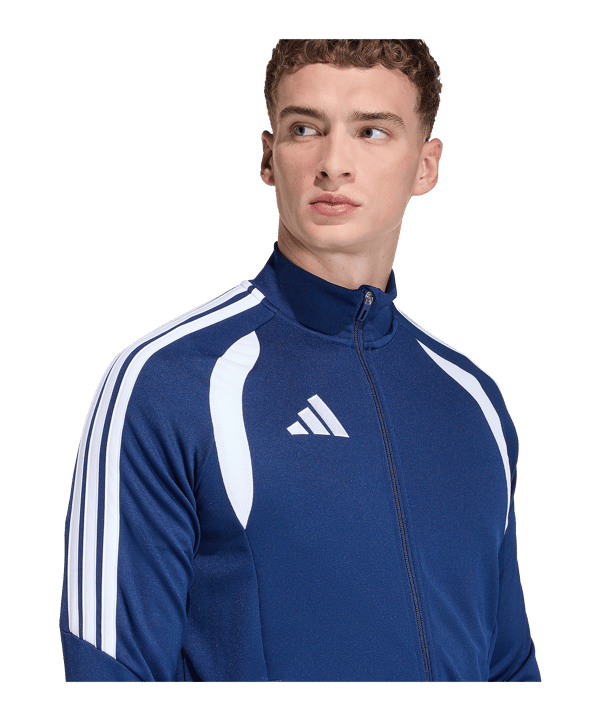 adidas Tiro 26 League Trainingsjacke Dunkelblau - weiss