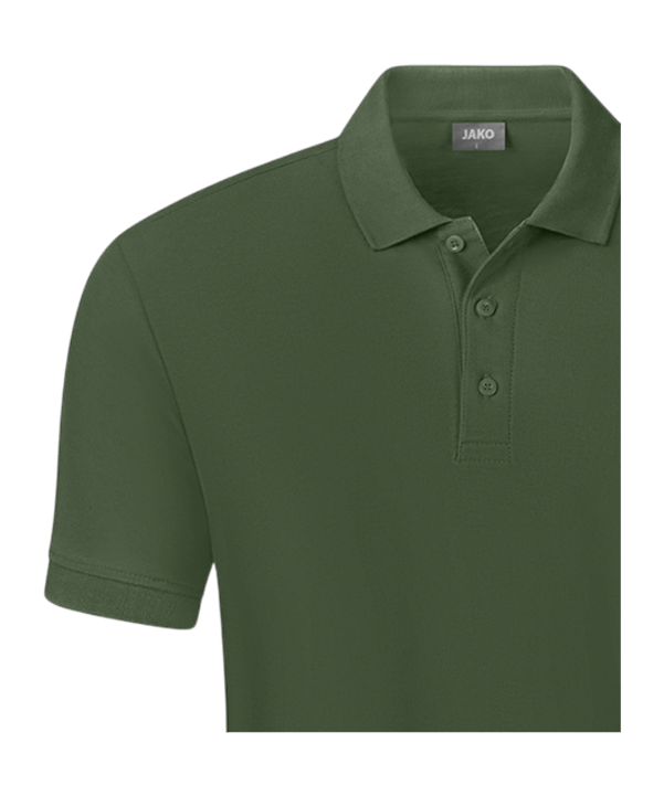 JAKO Organic Polo Shirt Kids Grün F240 - gruen