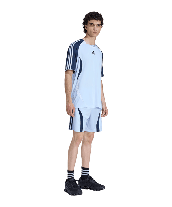 adidas Originals Teamgeist T-Shirt Blau - blau