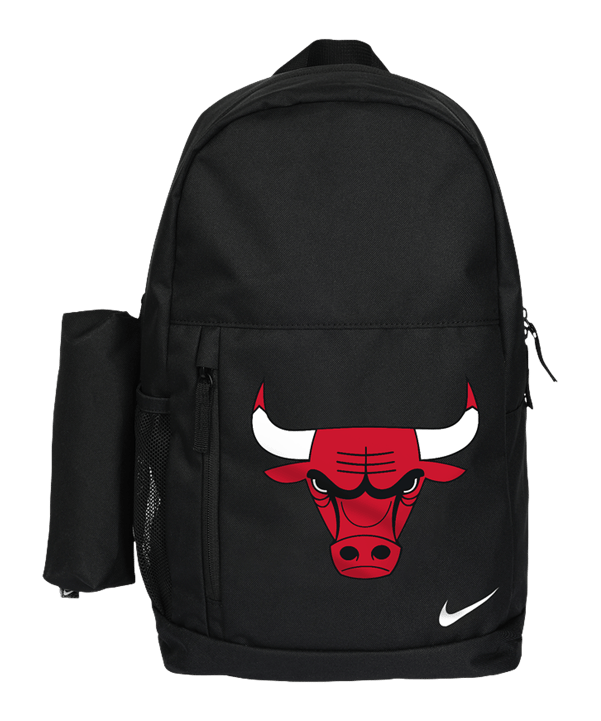 Nike Chicago Bulls NBA Elemental 20L Rucksack Schwarz Fnaw - schwarz