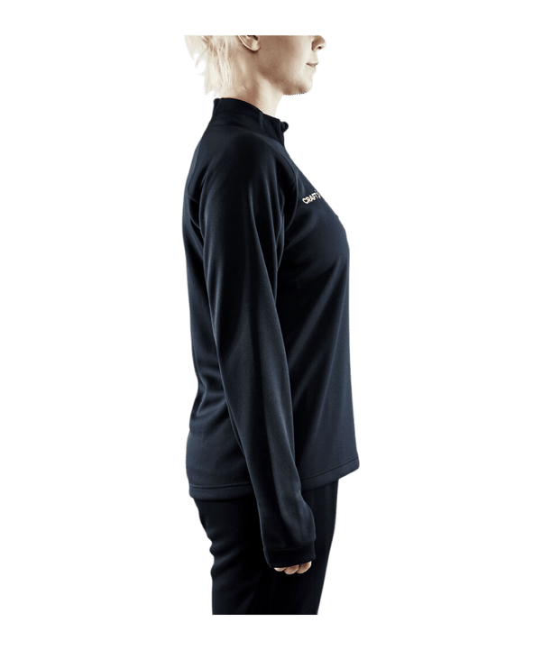 Craft Evolve Halfzip Sweatshirt Damen Schwarz F999 - schwarz