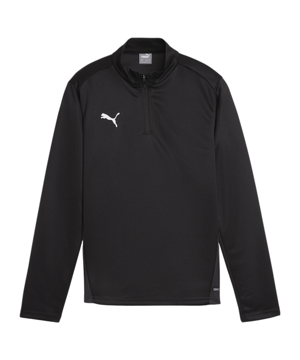 PUMA teamGOAL Training 1/4 Zip Sweatshirt Kids F03 - schwarz