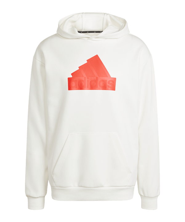 adidas Future Icons Badge Of Sport Hoody Weiß - weiss