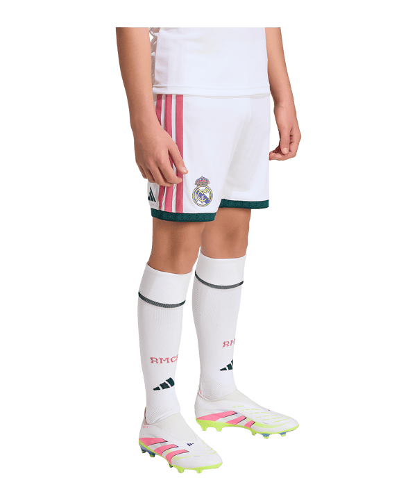 adidas Real Madrid Court Home 2026/2027 Enfants Blanc - blanc
