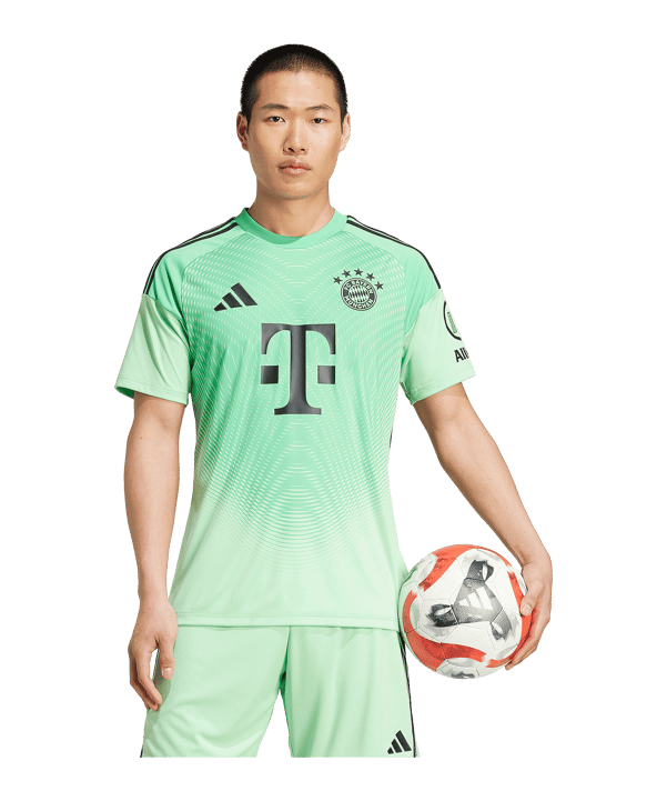 adidas FC Bayern München Torwarttrikot 2025/2026 Grün - gruen
