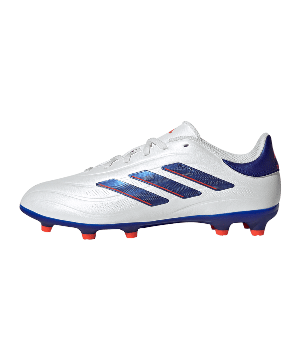 adidas COPA Pure 2 League FG Advancement Kids Weiss Blau - weiss