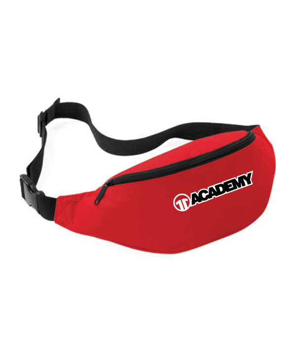 11ts Academy Beltbag Lettering Rot - rot