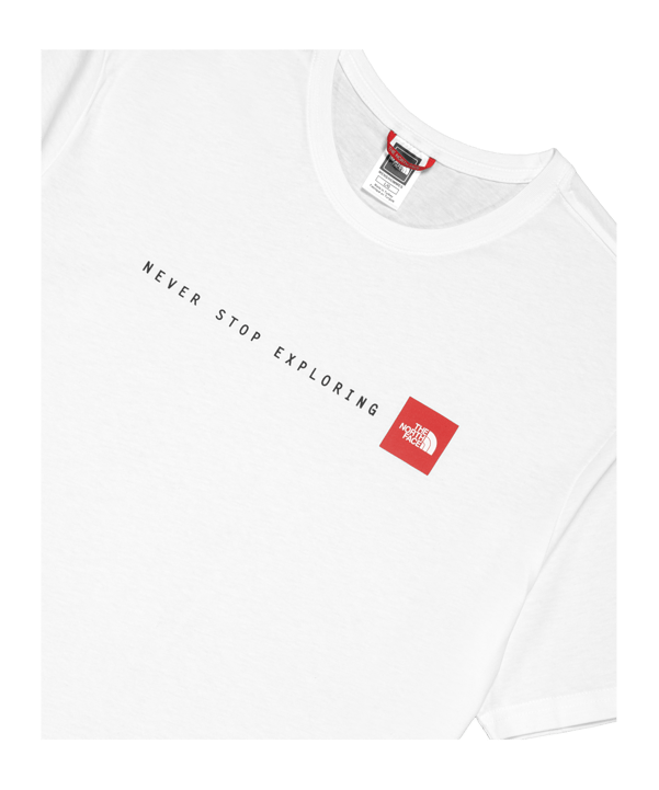 The North Face NSE T-Shirt Weiss - weiss