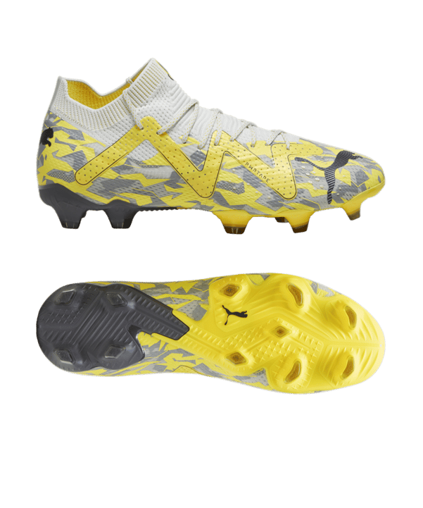 PUMA FUTURE Ultimate FG/AG Voltage Grau Gelb F04 - grau