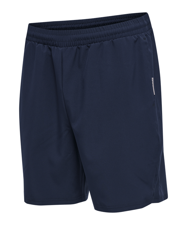 Hummel Move Grid Woven Short Blau F7026 - blau