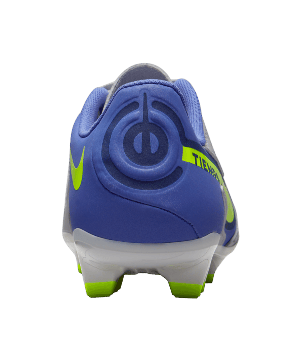 Nike Tiempo Legend IX Recharge Academy FG/MG Grau Gelb Blau F075 - grau