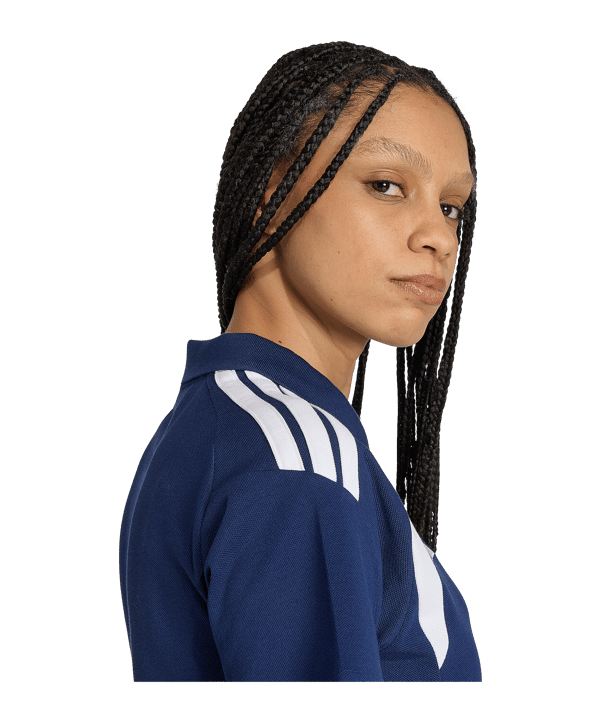 adidas Tiro 26 League Polo Damen Dunkelblau - blau