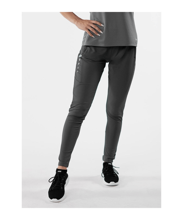 JAKO Premium Trainingsbroek Dames Grijs K048 - grijs