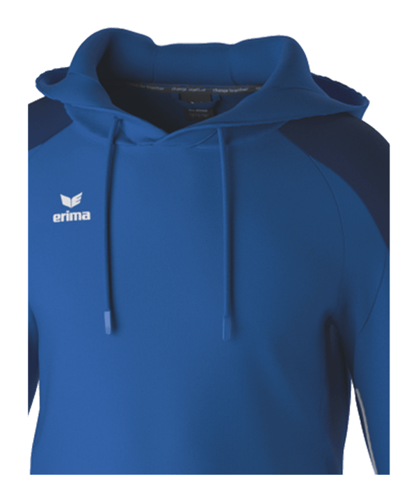 Erima Evo Star Hoody Blau