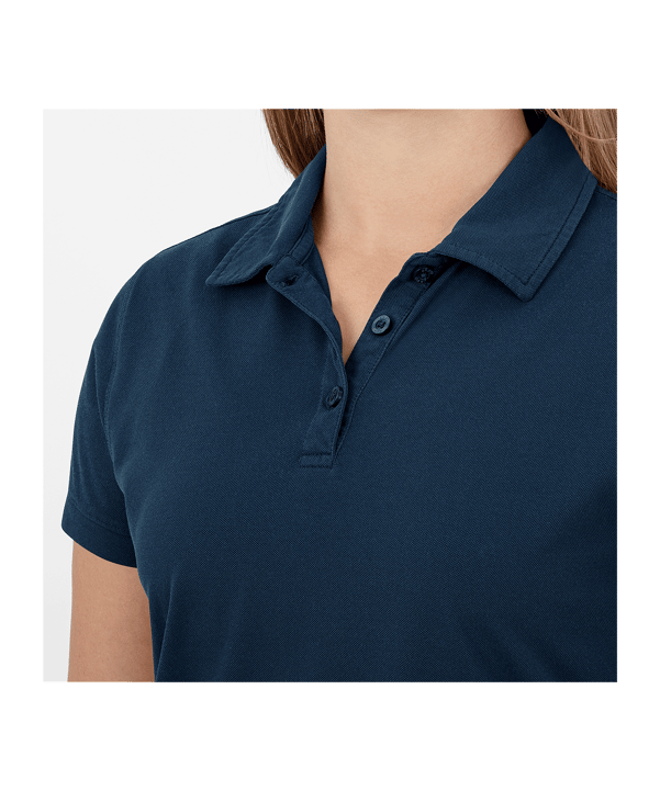 JAKO Doubletex Poloshirt Damen Blau F900 - blau