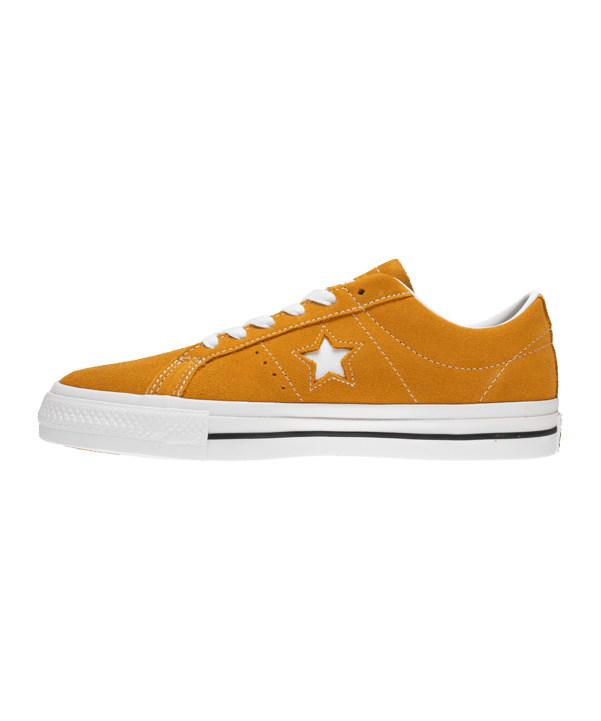 Converse One Star Pro Ox Orange Weiss - orange