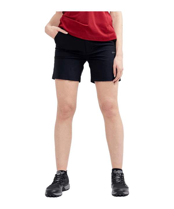 Craft Adv Explore Tech Short Damen Schwarz F999000 - schwarz