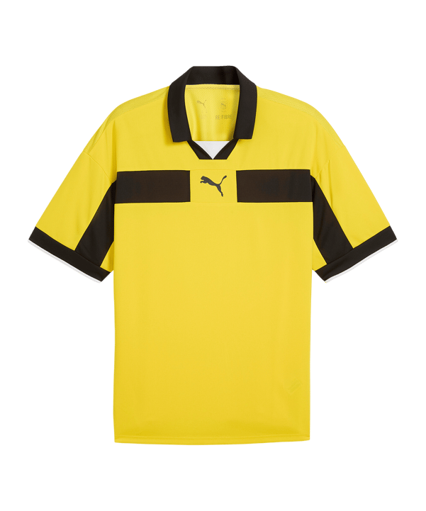 PUMA teamCLASSIC Match Shirt Geel K07 - geel