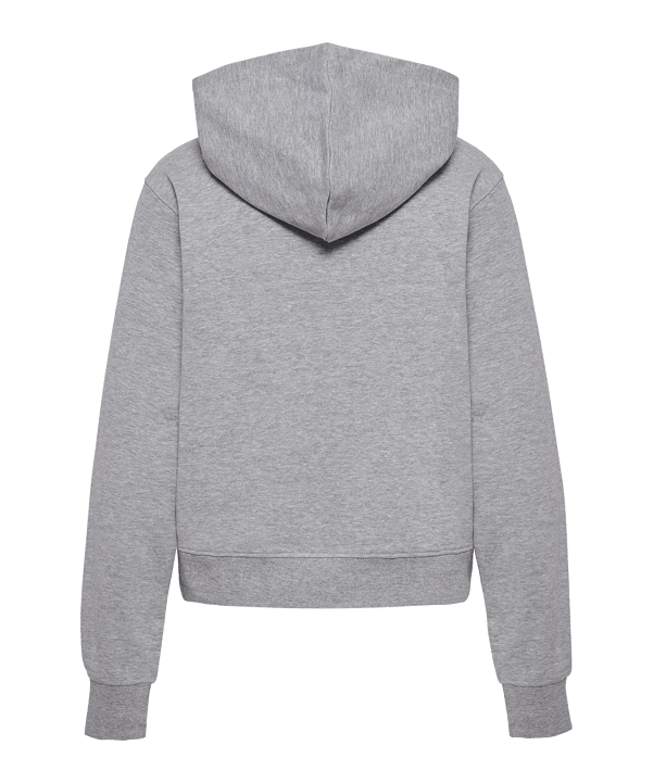 Hummel Elemental Short Hoody Damen Grau F2006 - grau