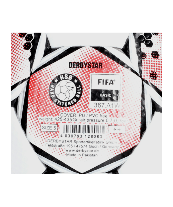 Derbystar FB-United TT v22 Trainingsball F132 - weiss