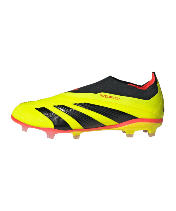 adidas Predator Elite LL FG Kids Energy Citrus Gelb Schwarz Rot - gelb