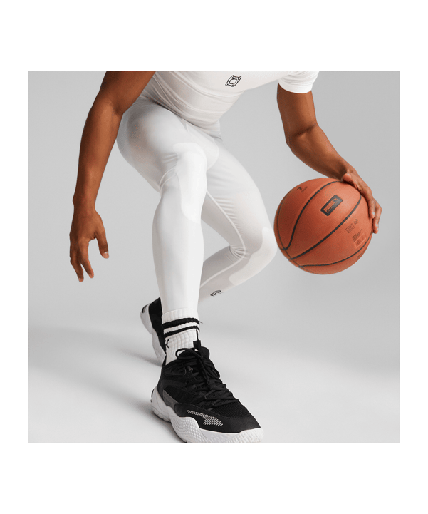 PUMA Hoops Team Full Tight Weiss F02 - weiss