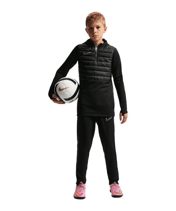 Nike Academy Winter Warrior Drilltop Kids Schwarz F010