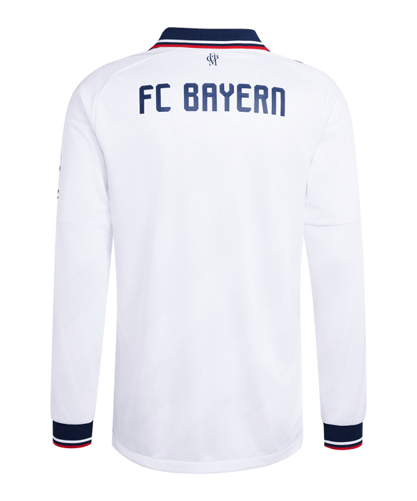 adidas FC Bayern München Authentic Shirt met lange mouwen Away 2026/2027 Wit - wit