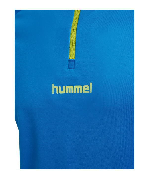 Hummel Blaze Pro Training Half Zip Sweatshirt Blau F8650 - blau