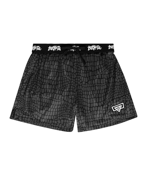 Bucketz All Day Mesh Short Schwarz - schwarz