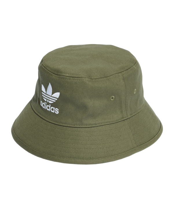 adidas Originals Adicolor Trefoil Bucket Hat Green - gruen
