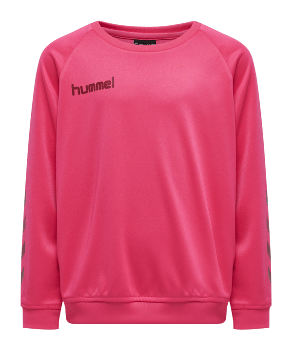Hummel hmlPROMO Poly Sweatshirt Kids Rot F3576 - rot