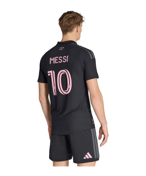 adidas Inter Miami Authentic Messi Trikot Away 2026/2027 Schwarz - schwarz