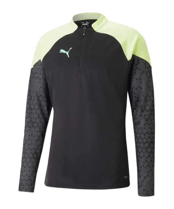 PUMA individualCUP HalfZip Sweatshirt Top F51 - schwarz