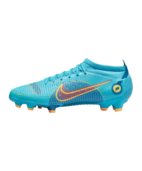 Nike Mercurial Vapor XIV Blueprint Pro FG Blau Orange F484 - blau