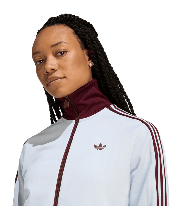 adidas Originals Classic Track Jacke Damen Blau - blau