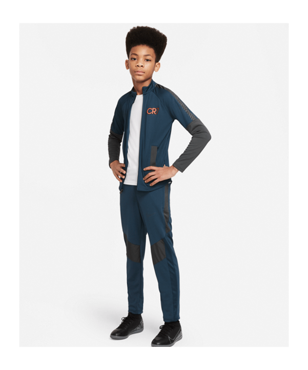 Nike CR7 Spark Positivity Trainingsanzug Kids F454 - blau