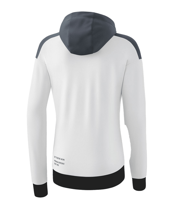 Erima Change by Kapuzenjacke Damen Weiss Grau - weiss