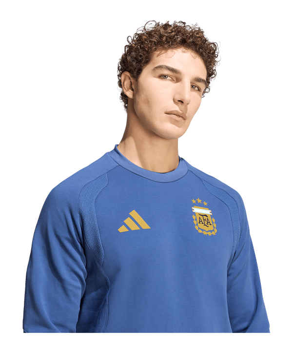 adidas Argentinien Tiro Travel Sweatshirt Blau - blau