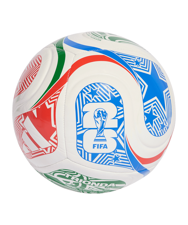 adidas World Cup 26 Trionda Club Trainingsball Weiß - weiss