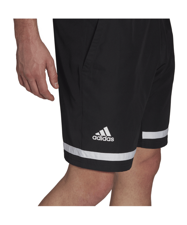 adidas Tennis Club Shorts Black - schwarz