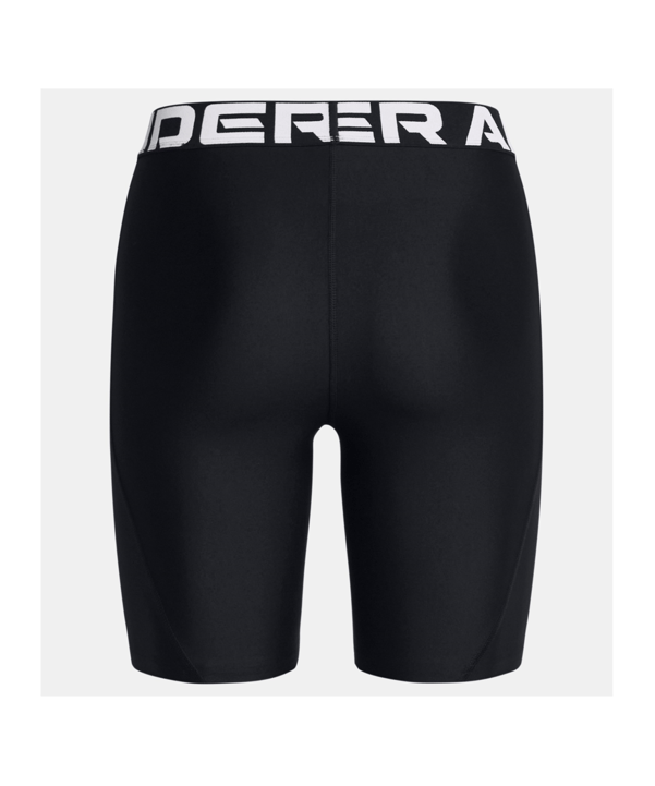Under Armour HeatGear Authentics 8In Short Damen - schwarz