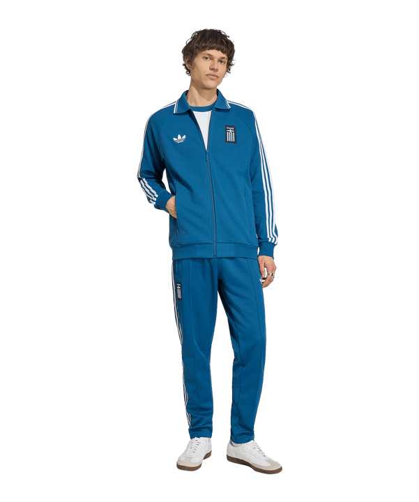 adidas EPO Griechenland Anthem Jacke 2026 Blau - blau