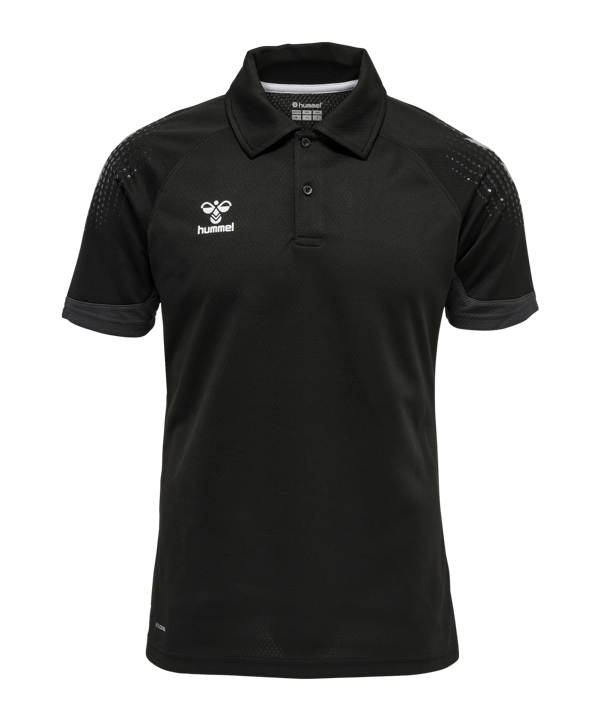 Hummel hmlLEAD Poloshirt Schwarz F2001 - schwarz