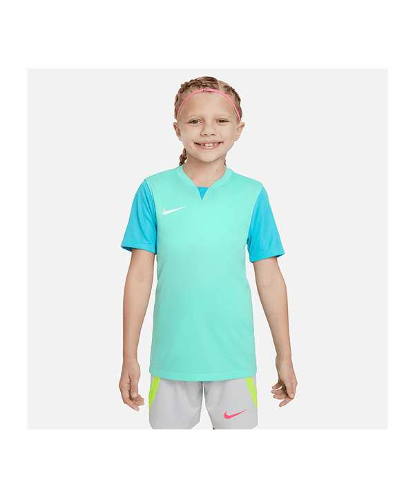 Nike Trophy V Trikot Kids Türkis F354 - tuerkis