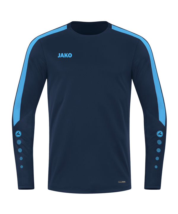 JAKO Power Sweatshirt Blau F910 - blau