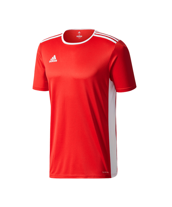 adidas Entrada 18 Trikot kurzarm Rot Weiss - rot